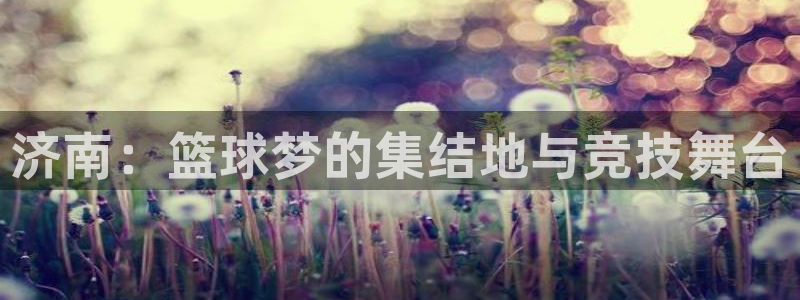 意昂登录：济南：篮球梦的集结地与竞技舞台