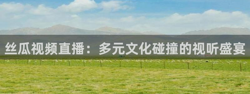 鲨鱼直播nba在线看球吧：丝瓜视频直播：多元文化碰撞的视听盛宴